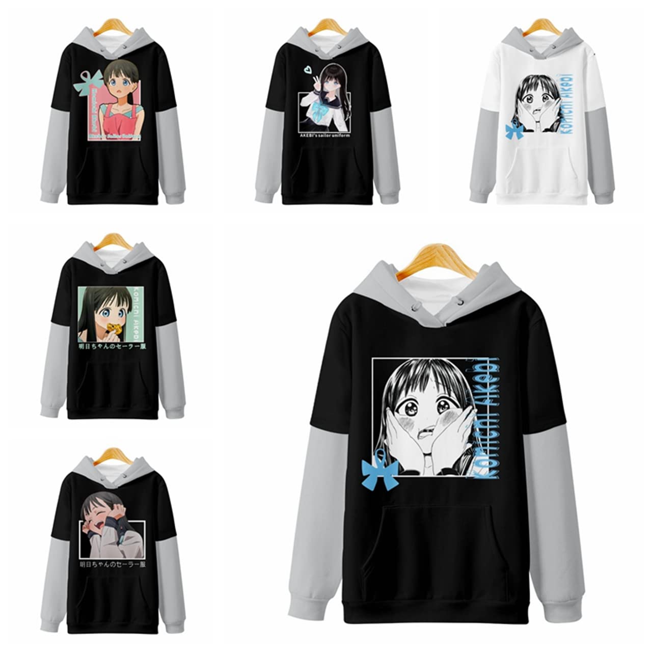 限定品 明日ちゃんのセーラー服 パーカー